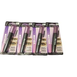 (4) Revlon Volumazing Mascara 0.30 fl oz Each Sealed 901 - Blackest Black